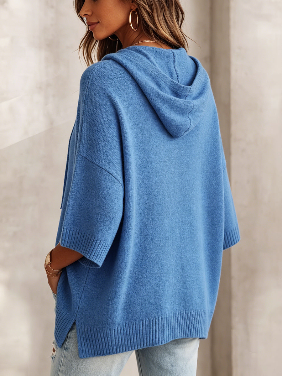 Casual Cozy Oversized Hooded Sweater