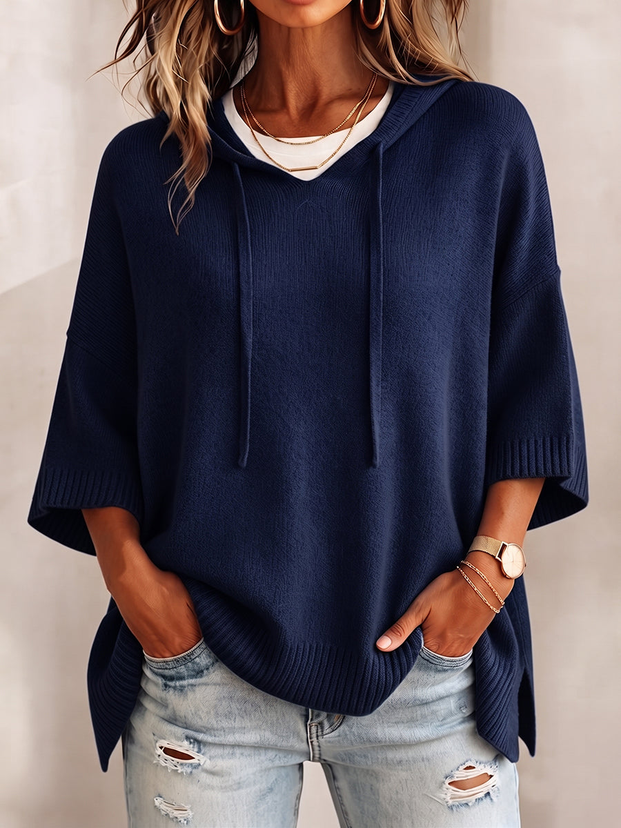 Casual Cozy Oversized Hooded Sweater