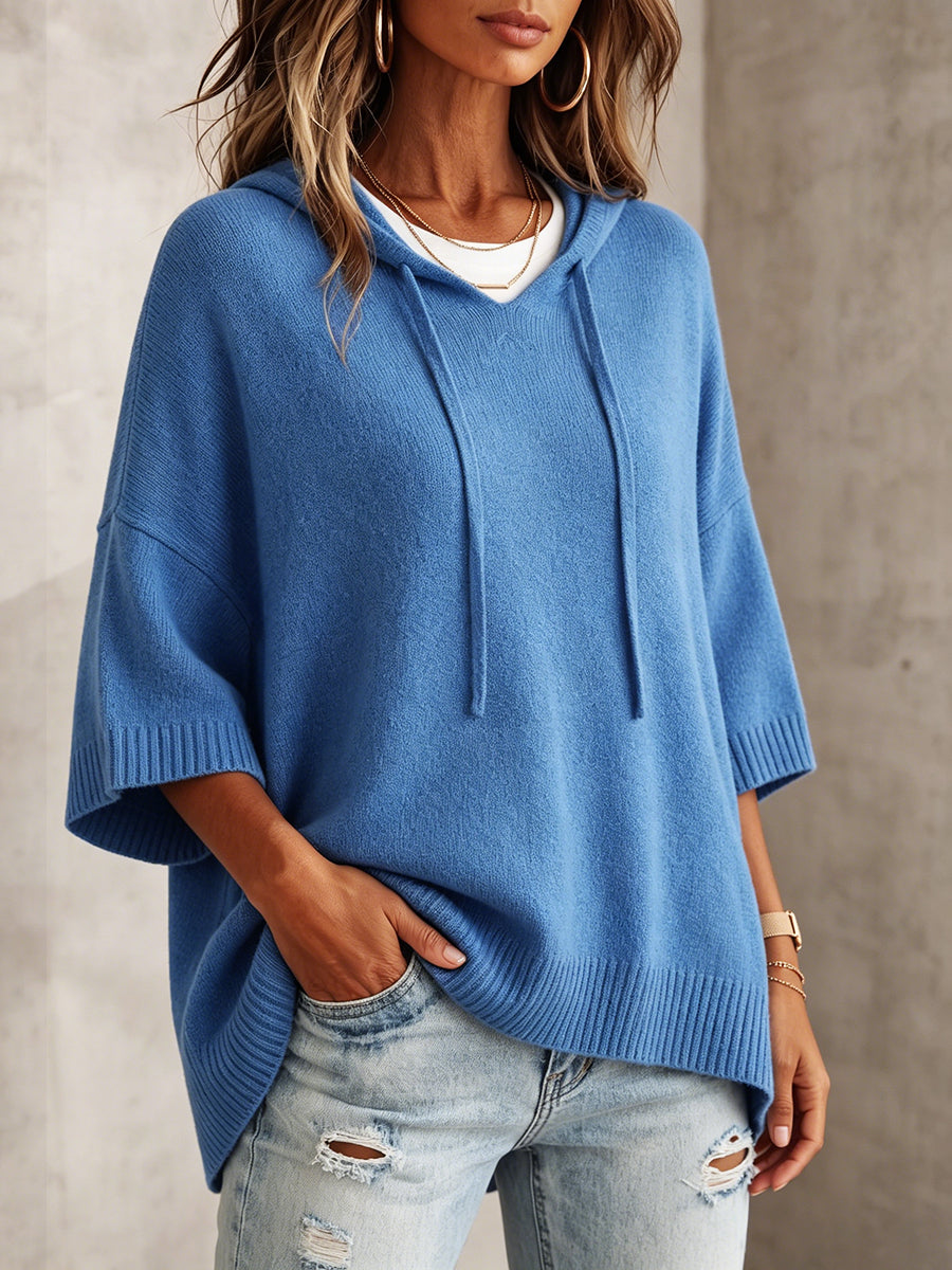 Casual Cozy Oversized Hooded Sweater