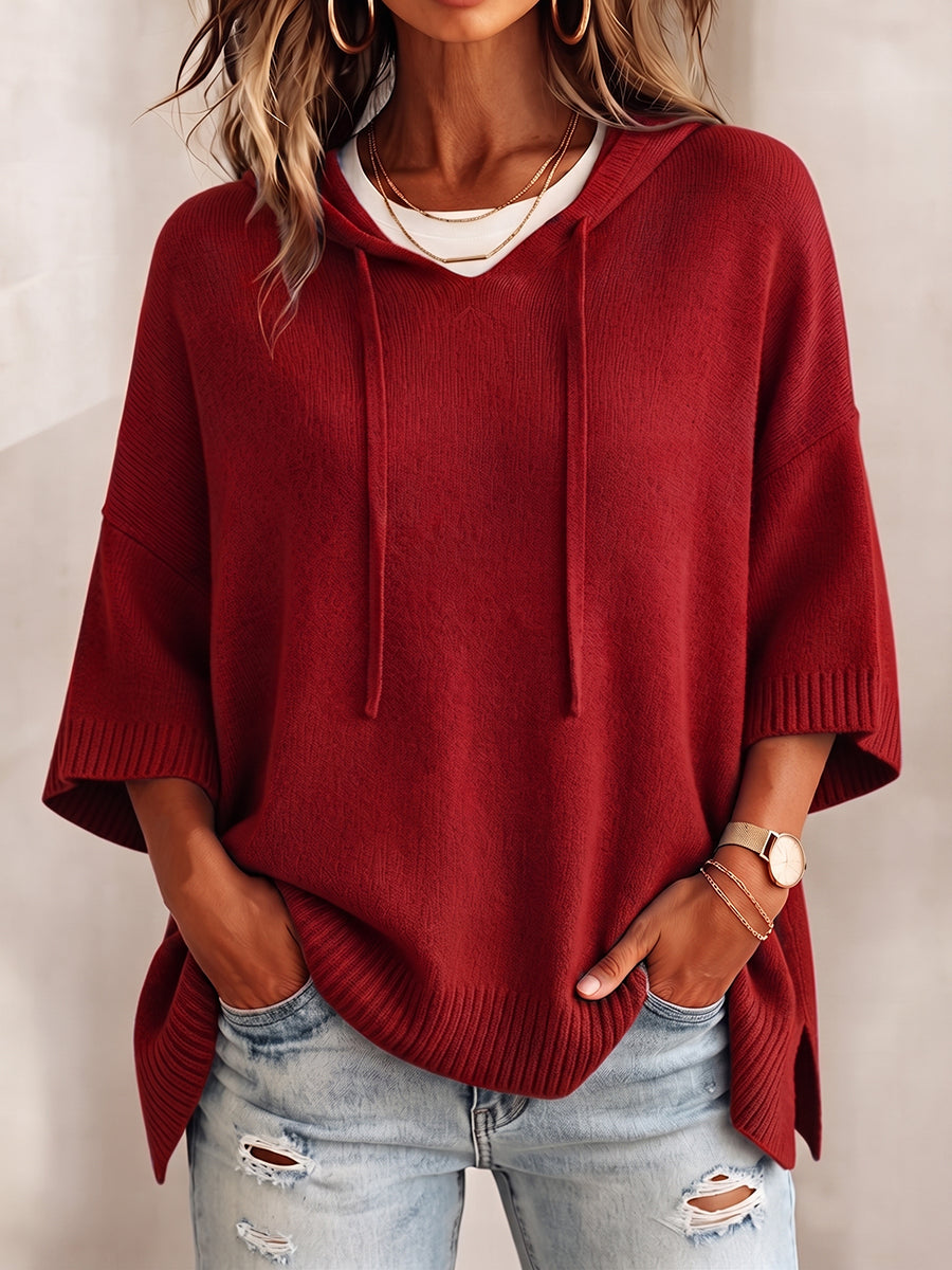 Casual Cozy Oversized Hooded Sweater